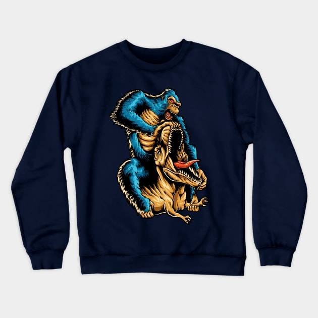 King Kong Crewneck Sweatshirt by mrgeek